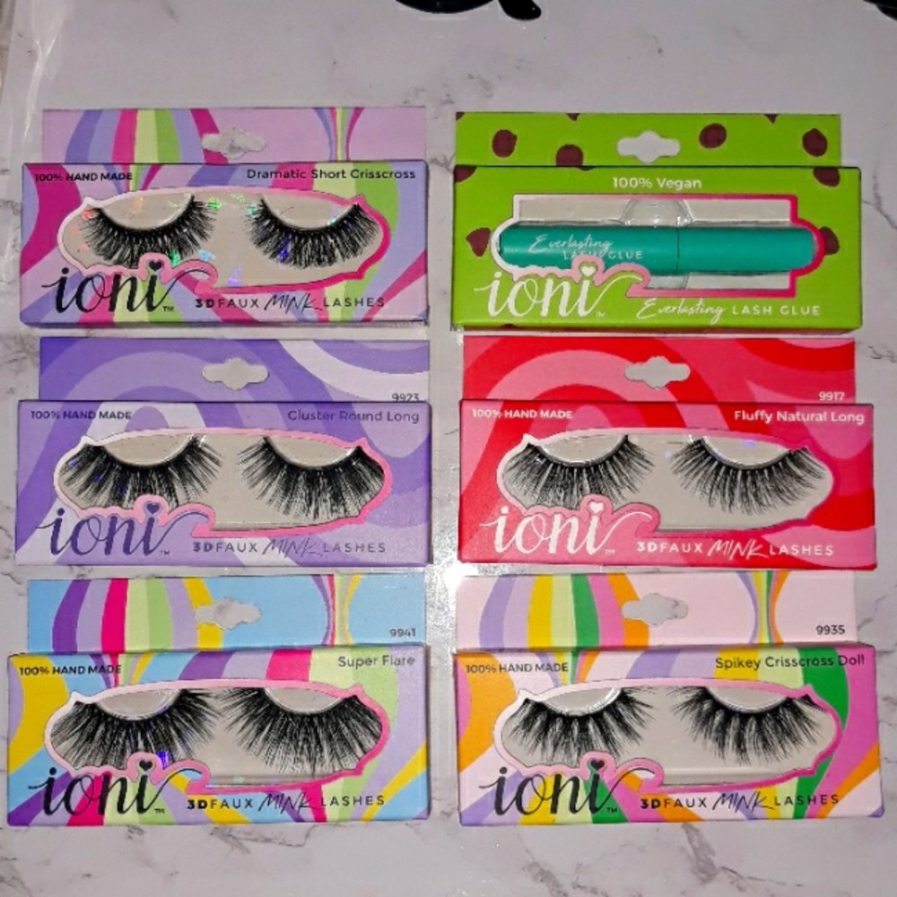 IONI 3D FAUX MINK LASHES BUNDLE